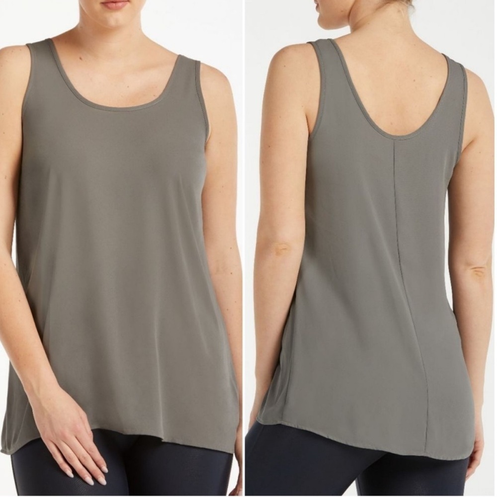 Spanex Perfect length chiffon top - XS. B8